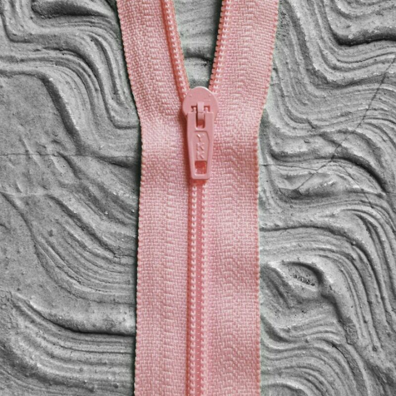 Resleting YKK 40 cm Pink