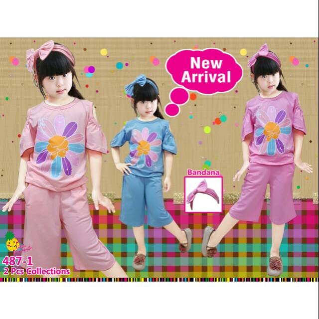 SETELAN ANAK PEREMPUAN MERK LITTLE PINEAPPLE EKIDZ SETELAN ANAK PEREMPUAN MERK LITTLE PINEAPPLE EKIDZ