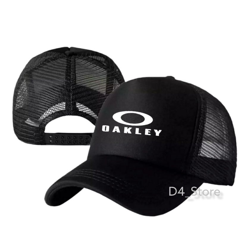 TOPI TRUCKER LOGO OAKLEY SABLON
