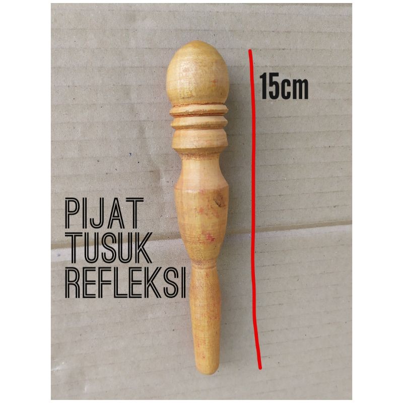 Alat Pijat Tusuk Kayu - Terapi Totok Kaki Sendi Refleksi