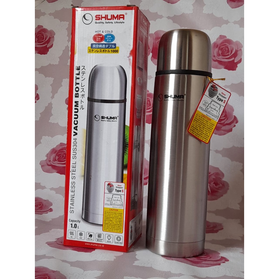 Termos Air panas dan dingin Shuma 1Liter