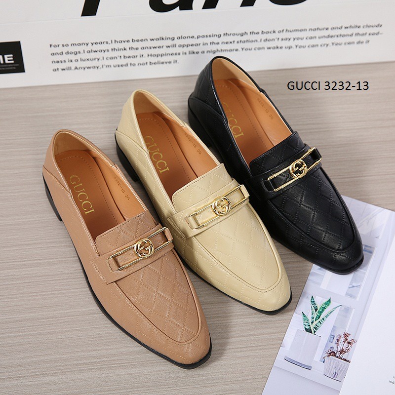 SEPATU WANITA LOAFERS SHOES KULIT 3232-13