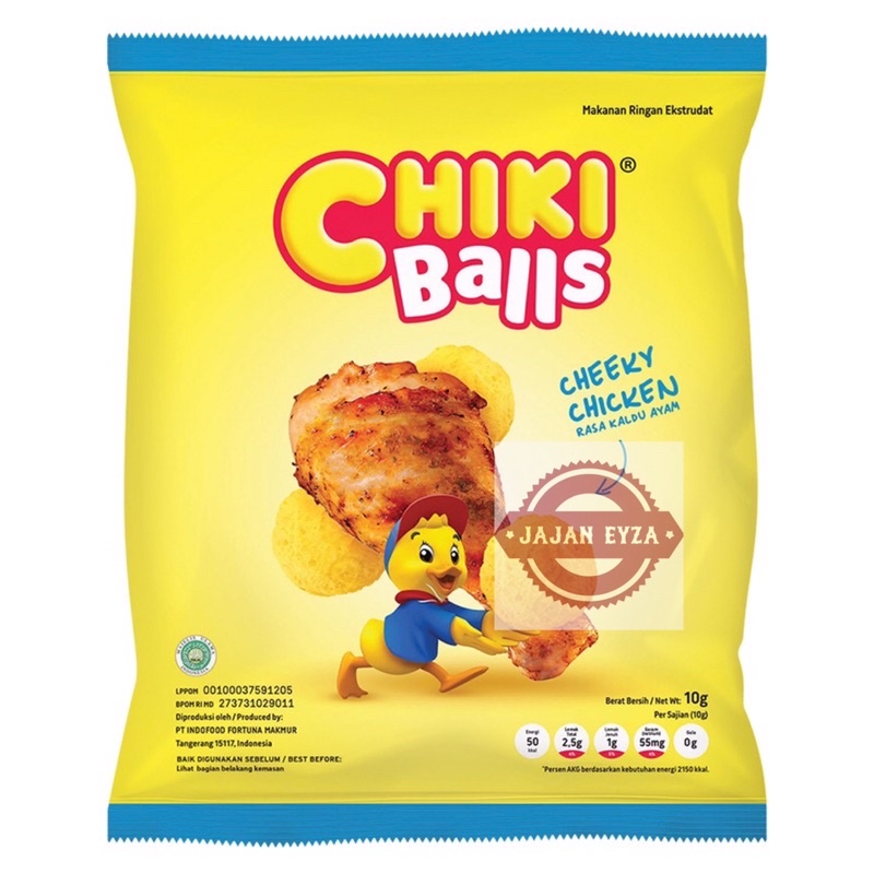 Ikhsan Ferdinan Indofood Chiki Balls Renteng Isi 10 Rasa Coklat