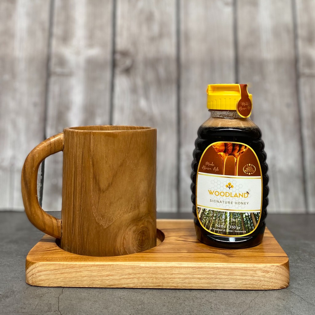 Madu Akasia Jambi 100% Asli | Madu Woodland Signature Honey 350 Gram