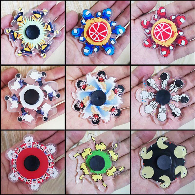 Laristerus79 FIDGET SPINNER LARI 3d kartun karekter gyro free box