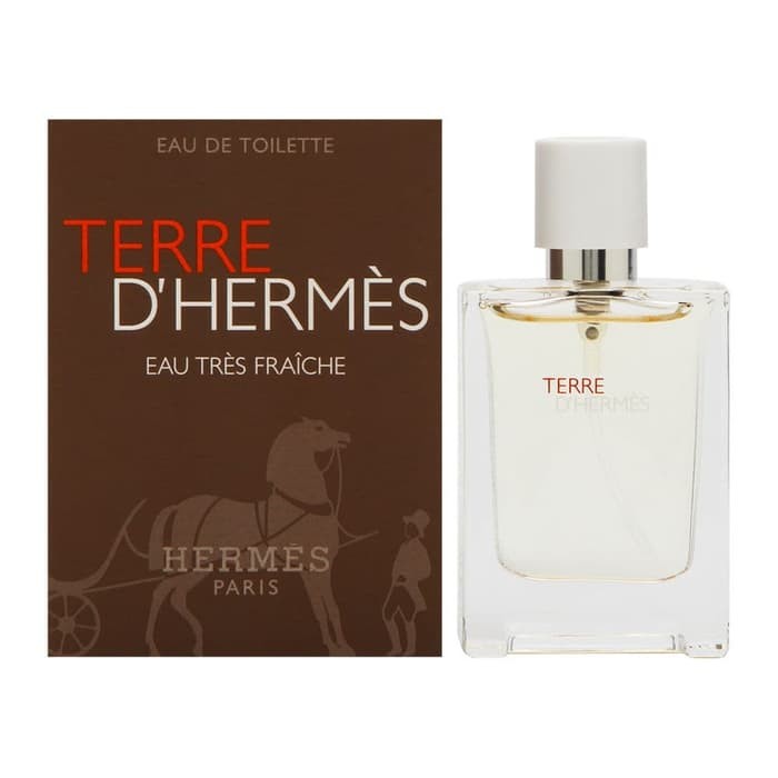 Parfum Original Pria Terre D Hermes Eau Tres Fraiche EDT 75 Ml Un Box