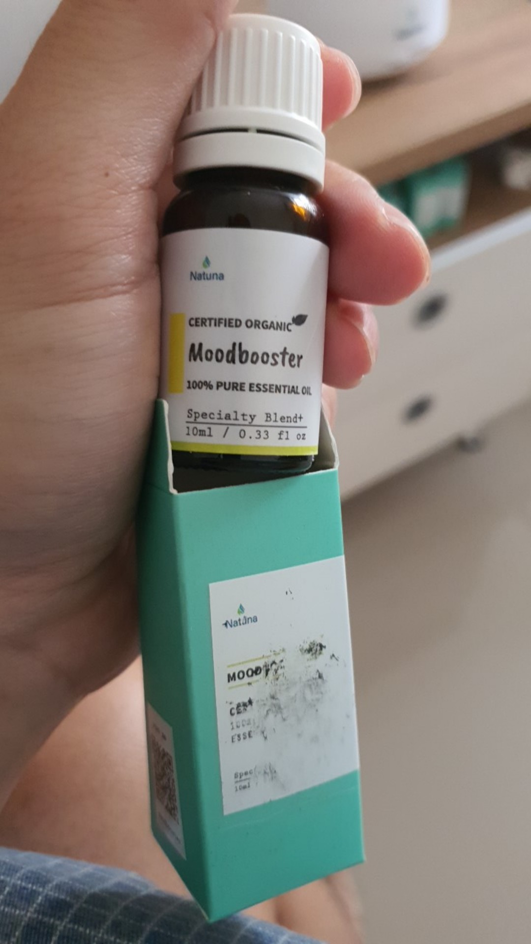 Natuna Moodbooster Essential Oil Diffuser Humidifier Minyak Esensial Air Purifier Aromatherapy Oil