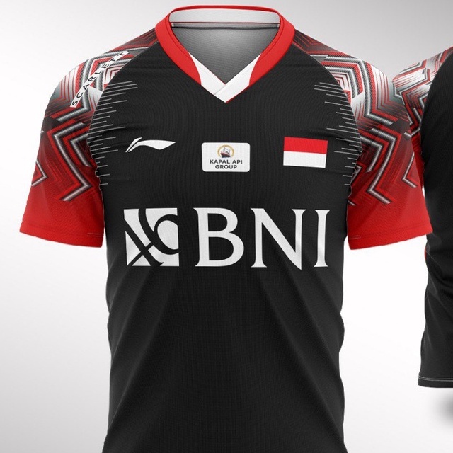 JERSEY INDONESIA KAOS TIMNAS BAJU BADMINTON LINING BULU TANGKIS