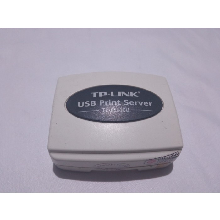 Single USB2.0 Port Fast Ethernet Print Server TL-PS110U