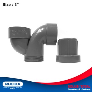 Jual Sambungan Pipa P Trap D Rucika P Trap D Inch Pvc Rucika