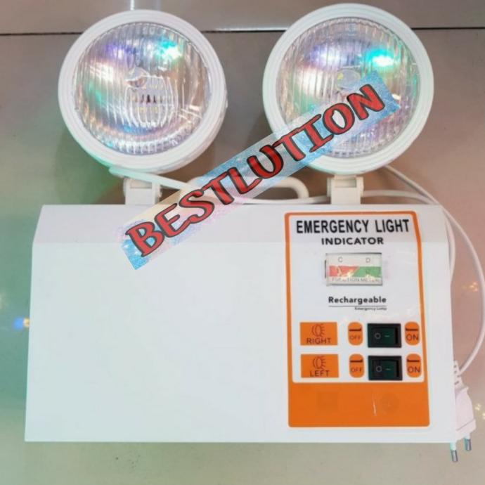 lampu emergency 3 watt / lampu mata kucing led 2 x 3 watt mata led