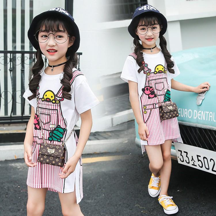 Kaos T Shirt Lengan Pendek Motif  Print Tulisan  untuk Anak 