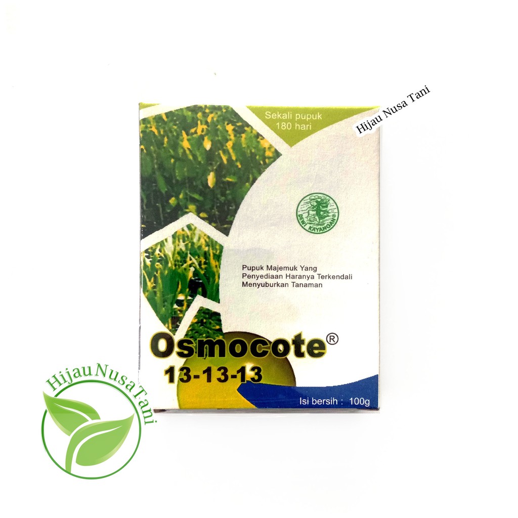 OSMOCOTE / DEKASTAR 13-13-13 100gram - Pupuk Slow Release SR ASLI ORI Kalatham Holland Belanda Tanam