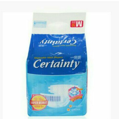 Certainty Adult Diapers M-10