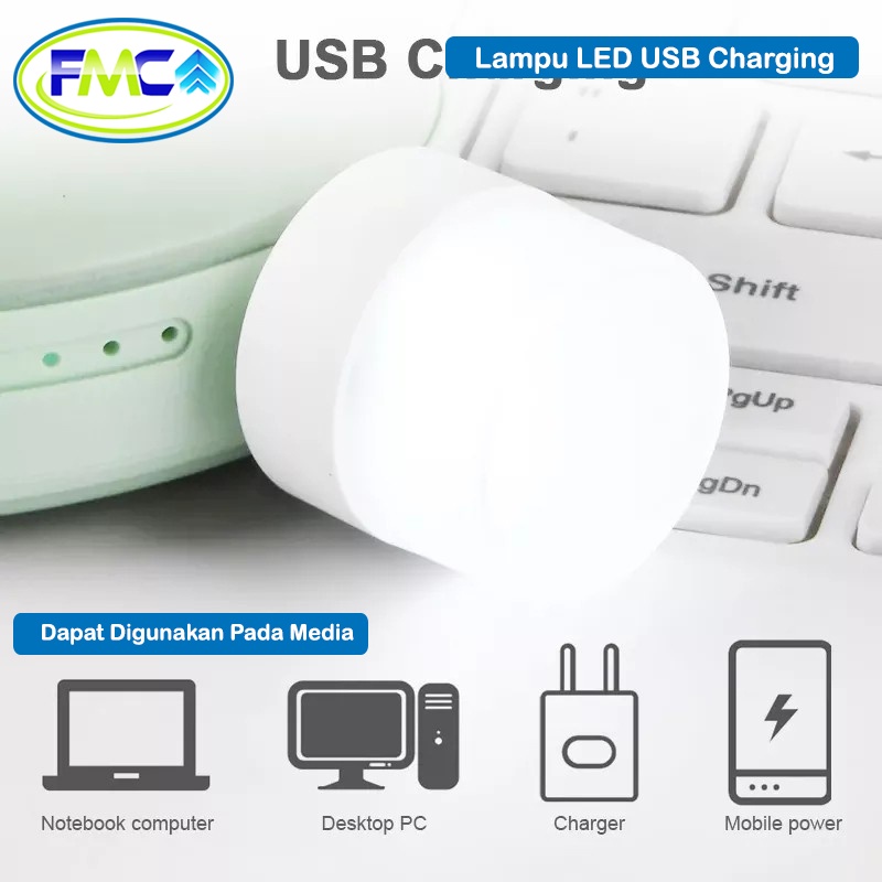 Lampu LED Mini USB Lampu Tidur Kecil LED Super Terang Travel Portable Lampu Baca Eye Care Aesthetic Hemat Listrik Praktis Mungil Lucu Murah