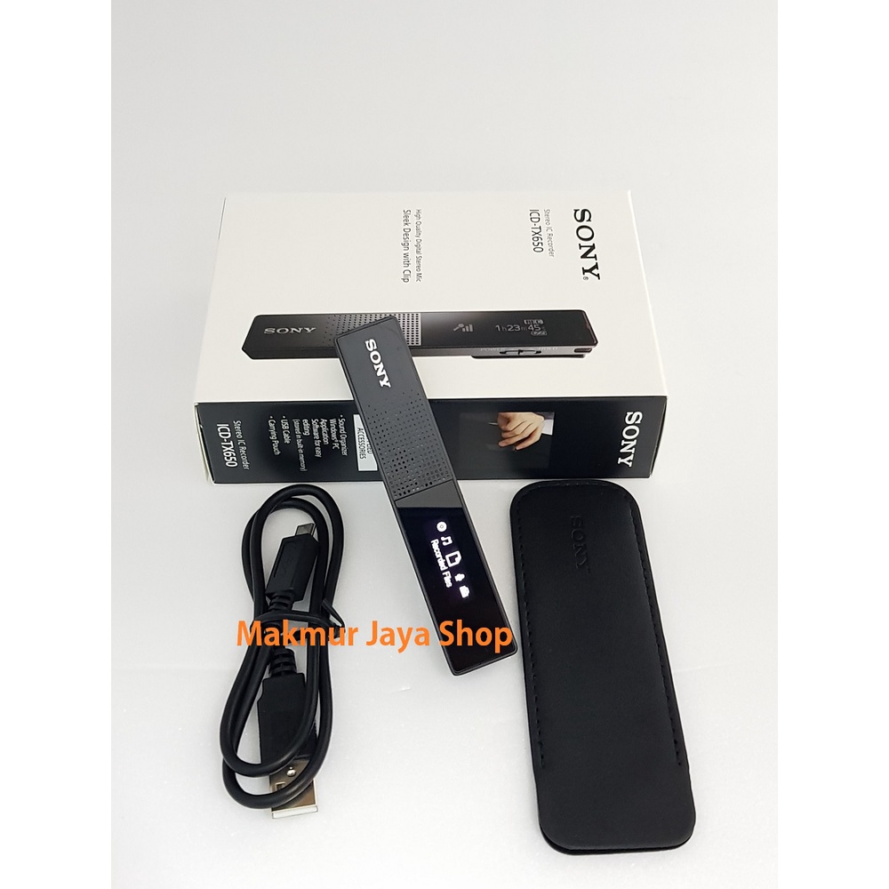 RB Digital Voice Recorder Sony ICD-TX660