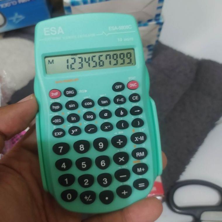 

Special Price // ZnO Kalkulator Warna Scientific Calculator Murah Tahan Lama Esa 5808 //Pasti@cepat