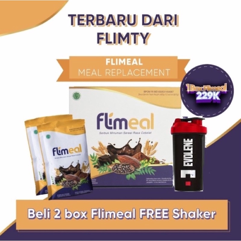 Flimty Flimeal 1 Box HALAL BPOM