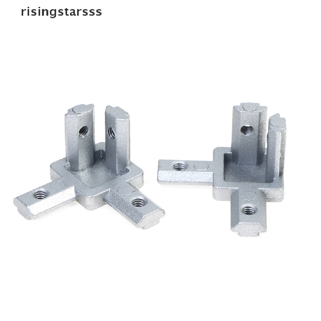 Rsid Span-new 10 Pcs Bracket Konektor Profile 3 Arah Bahan Aluminum 2020 Untuk Slot T