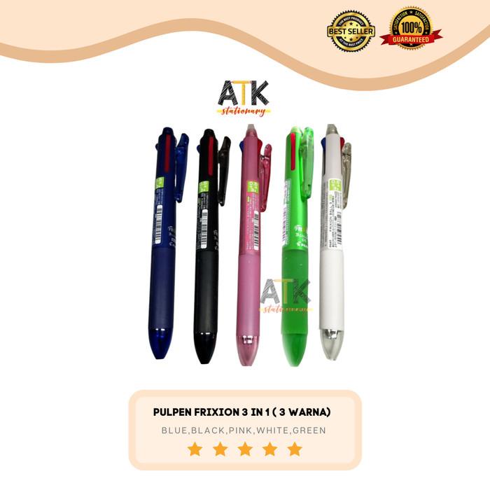 

Pulpen Pilot Frixion Clicker 3 in 1 ( Pulpen 3 Warna) atk