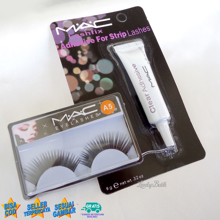 Bulu Mata Palsu Natural Eyelashes Lentik Tebal Panjang Bonus Lem Bulu Mata - Lovelybutik