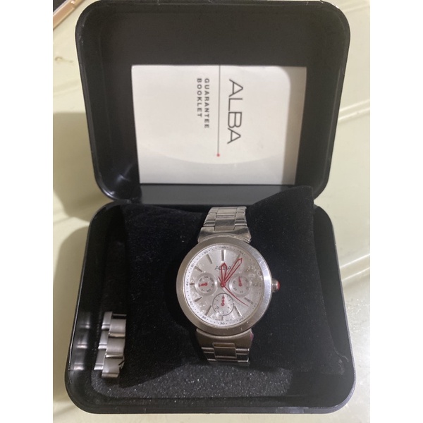 preloved jam tangan alba original