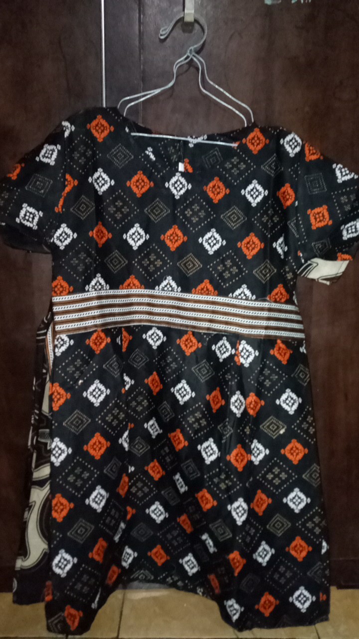 Dress Batik Anak Perempuan Umur 2-10 Tahun - Motif Batik Bervariasi - Batik Anak Harga Ecer