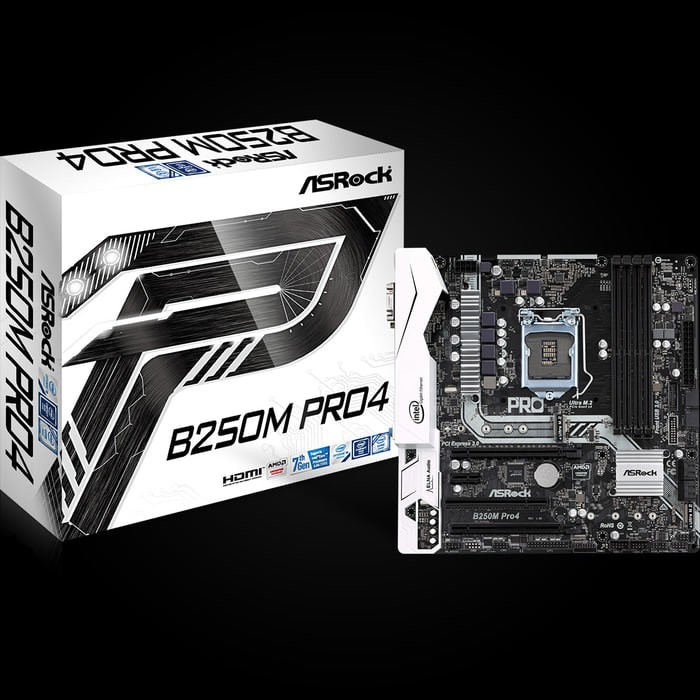 "Asrock B250-pro4 socket 1151"