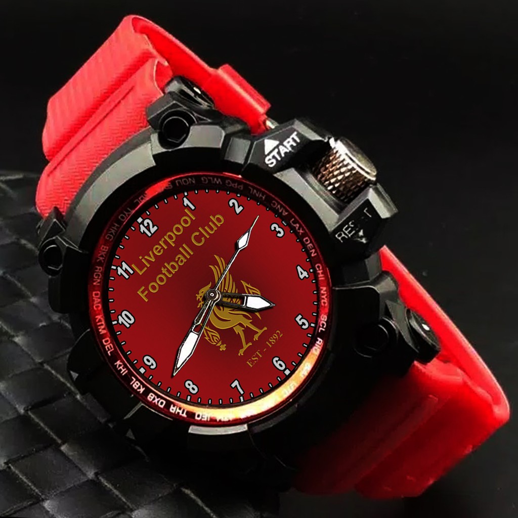 (EXCLUSIVE) JAM TANGAN LIVERPOOL 4 (STRAP WARNA)