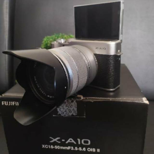 mirrorless xa10 fullset mulus no minus kamera vlog support wifi fuji xa 10 / fujifilm xa•10