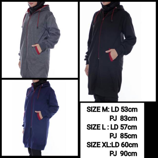 Jaket plece hijaber/ jaket hijaber