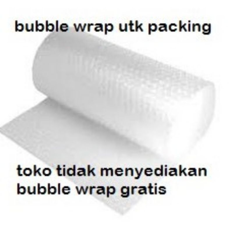 

BUBBLE WRAP (wajib ORDER untuk Reguler/Next Day, untuk Packing)