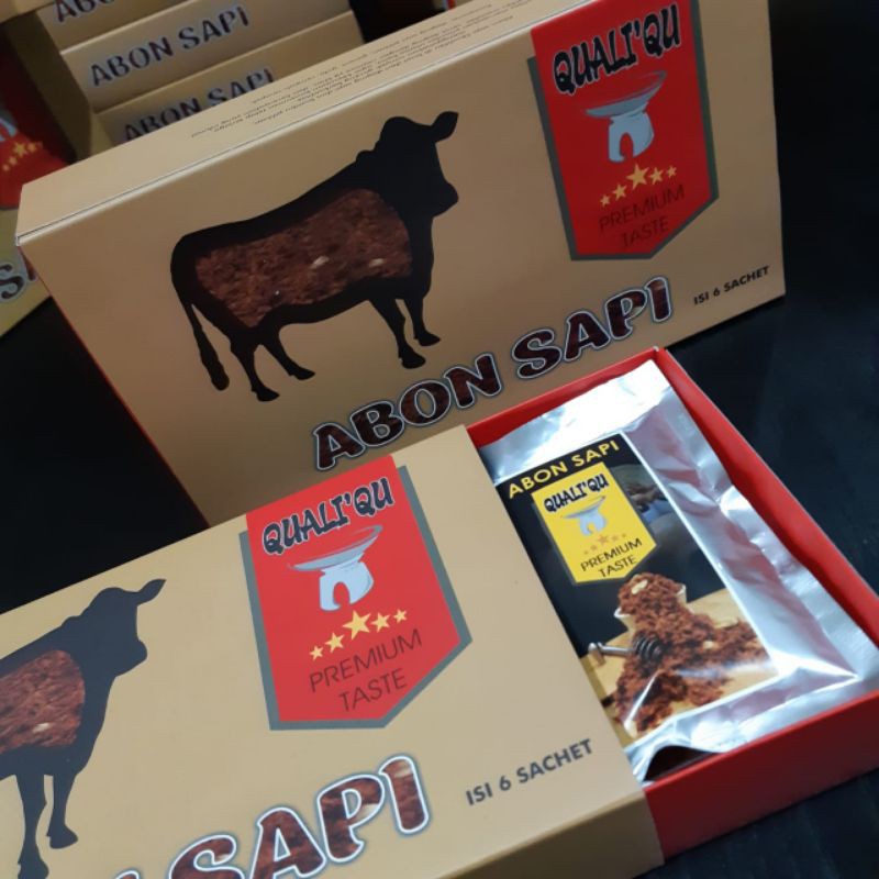 

Abon sapi Quali'Qu
