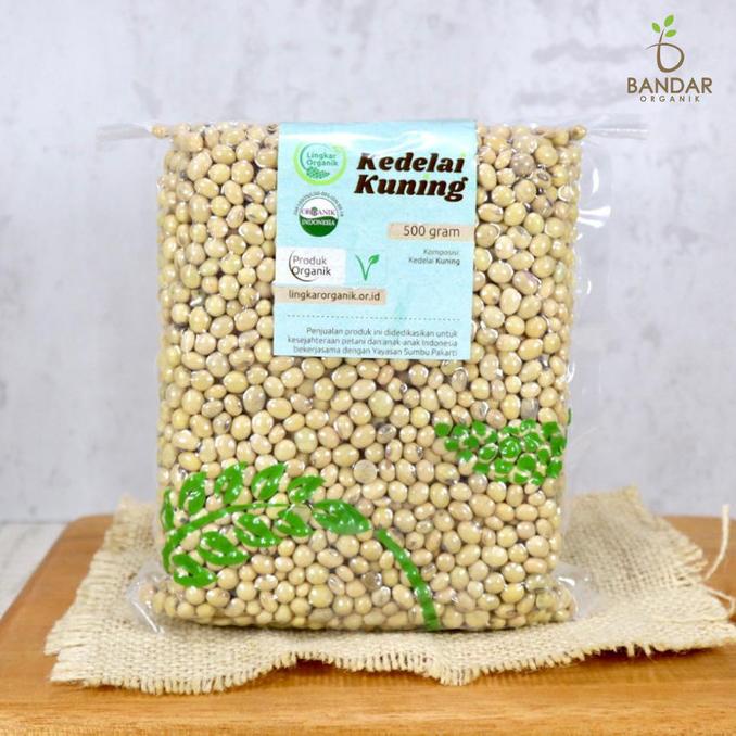 

NEW PRODUCT Kacang Kedelai Kuning Organik 500gr / Kedelai Putih - Lingkar Organik AP134