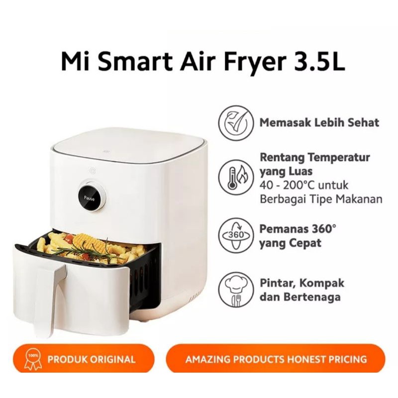 XIAOMI MI SMART AIR FRYER 3.5 L - GARANSI RESMI