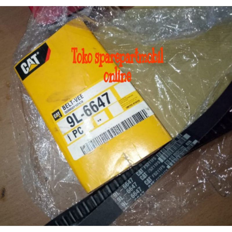 VAN BELT CAT 9L6647 FAN BELT CAT 9L6647