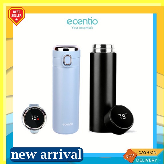 Termos Air Panas 500Ml Model Kancing Stainless Steel / Thermos Kecil Termos Mini Vacuum Clip On Baha