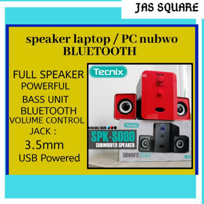 Sound Speaker Bluetooth Musik Subwoofer ORIGINAL TECNIX
