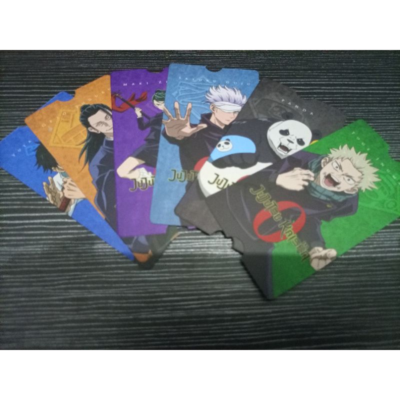 (Ready Yuta) Jujutsu Kaisen 0 collectible ticket merch jjk, geto, gojo, toge, inumaki, yuta, panda, 