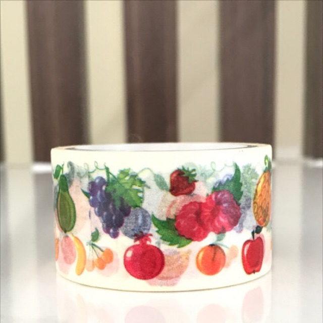 

washi tape summer fruit