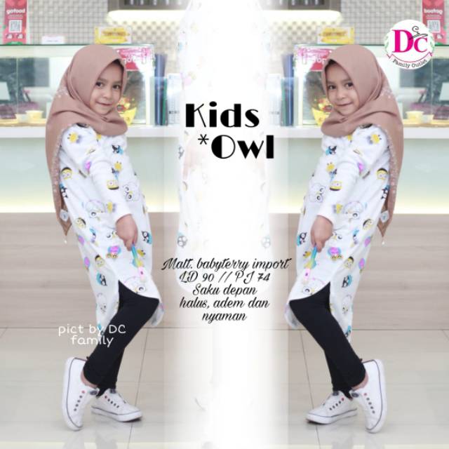 KIDS OWL / BAJU ANAK PEREMPUAN