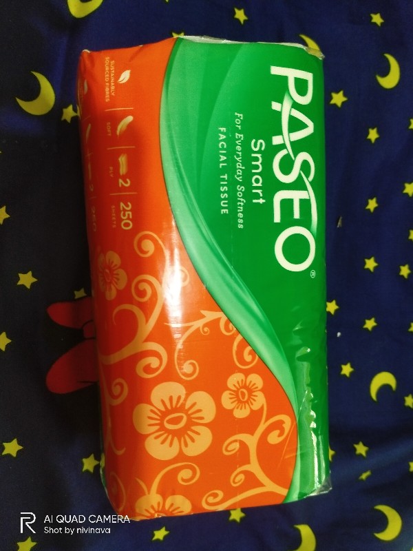 Tisu / Tissue Paseo Smart 250 Sheets