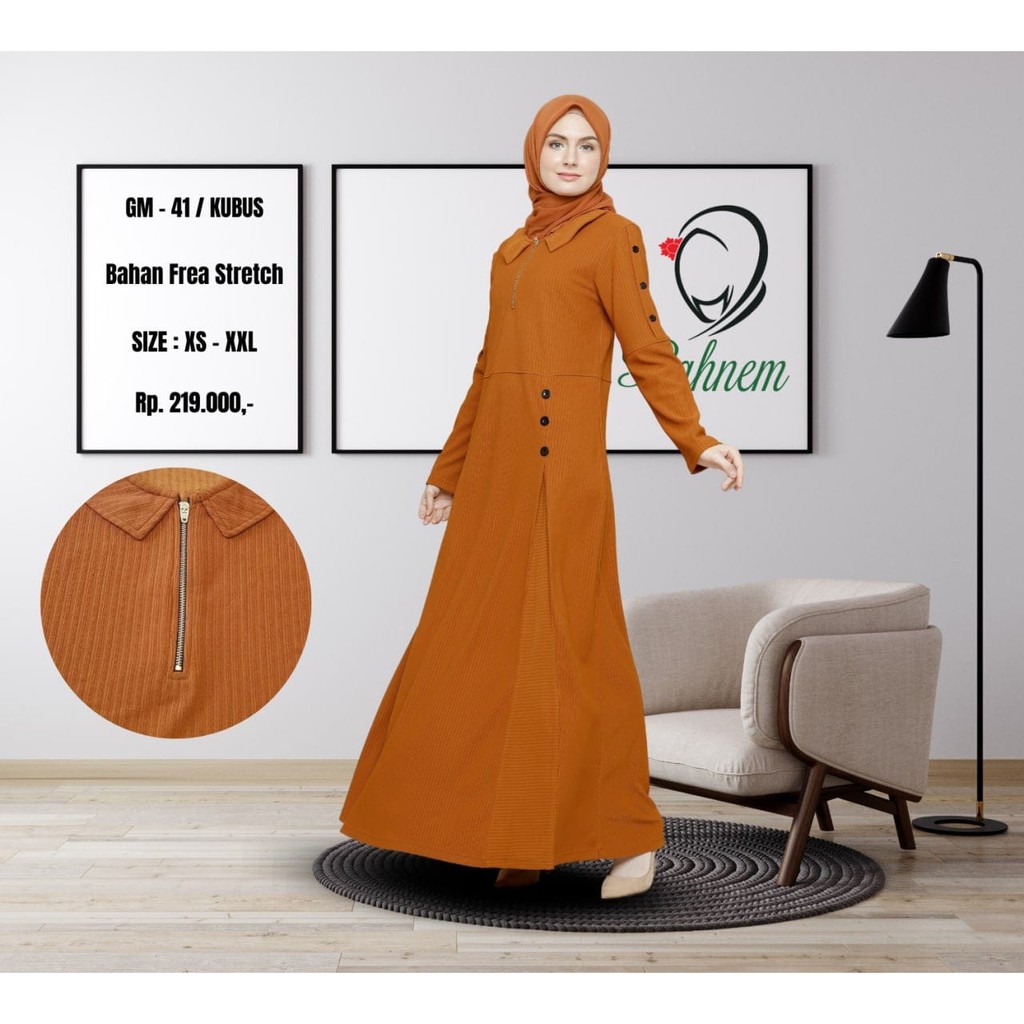 Dress Rahnem / GM -41 / Fashion Muslim