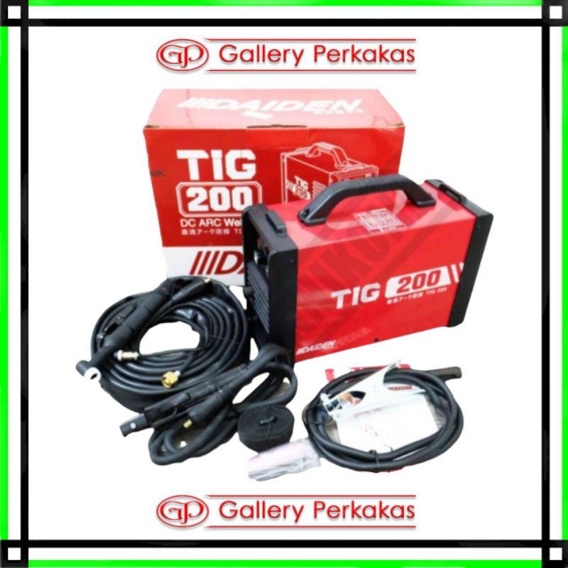DAIDEN pulse mesin las argon tig 200 pulse travo las trafo daiden tig 200