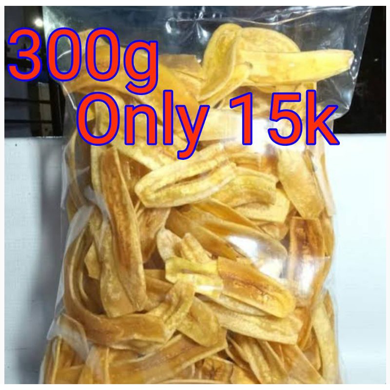 

Kripik Pisang Asin Gurih (300g)