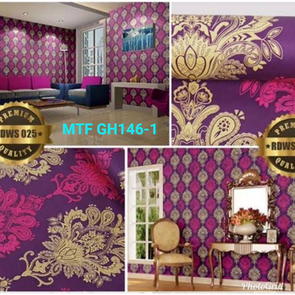 WALLPAPER STICKER Motif Karakter &amp; Elegant Termurah!!! WALLPAPER DINDING