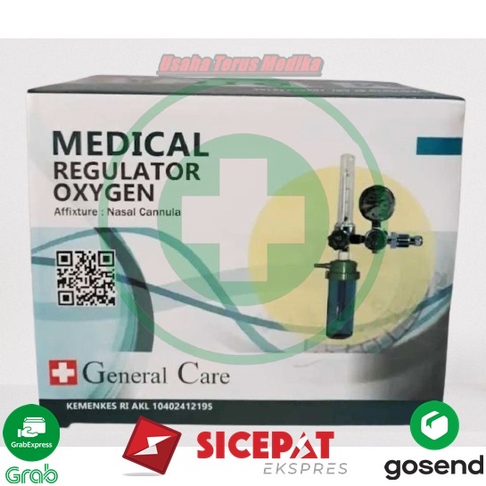 Regulator Oksigen Medis Set / Medical Oxygen Regulator General Care