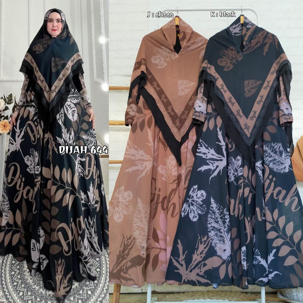 Gamis DIJAH 644  Original by DIJAH