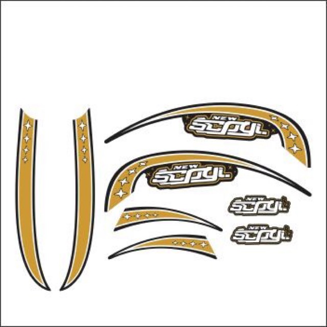 Sticker striping scopy