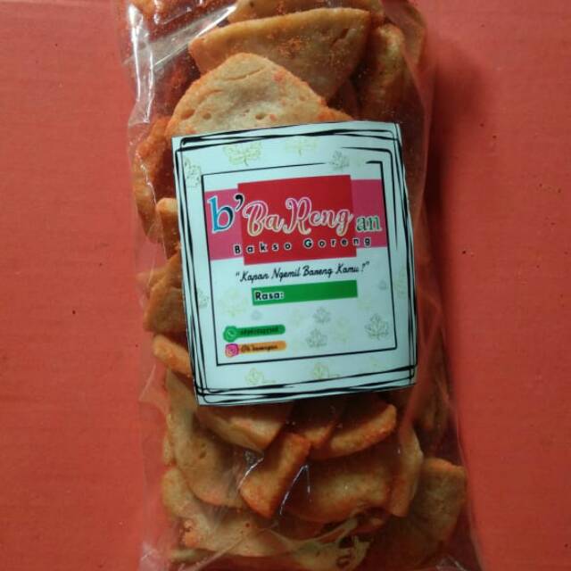 

(bakso goreng) jagung pedas